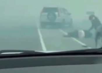 «Айдоочу ооруканада». Чүйдө жолду түтүн каптап, 3 унаа сүзүштү