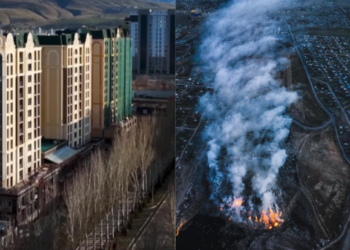 «Өзгөртсө болот, бирок качан?». Саякатчы-блогер Бишкектин эки тарабын көрсөттү