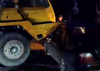 Айланма жолдо катталган кырсыкта 4 адам жаракат алды. Арасында наристелер бар