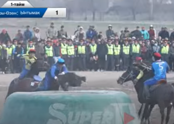 Көк бөрүнүн 1-бөлүгү аяктады. «Ынтымак» 2 : «Сары Өзөн» 0