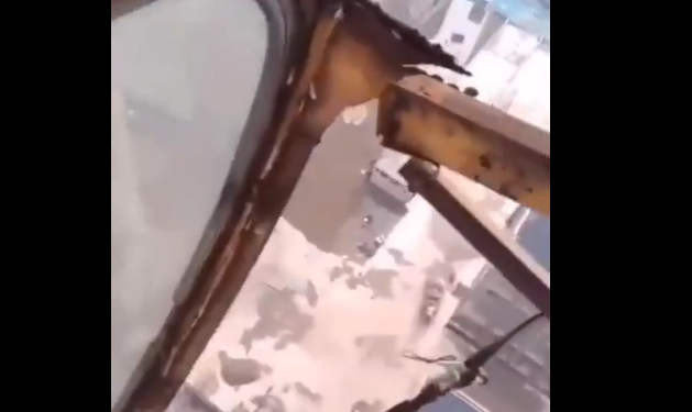 «Айлыгы жакшы экен». Кыргыз чирип калган кранда иштерин айткан видео популярдуу болууда