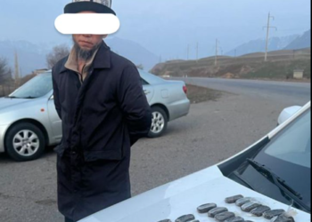 Бишкек-Ош жолунда ири өлчөмдөгү гашиш сатуу учурунда эки жаран кармалды