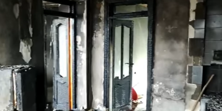 Ошто үйдө өрт чыгып, эркек киши көз жумду