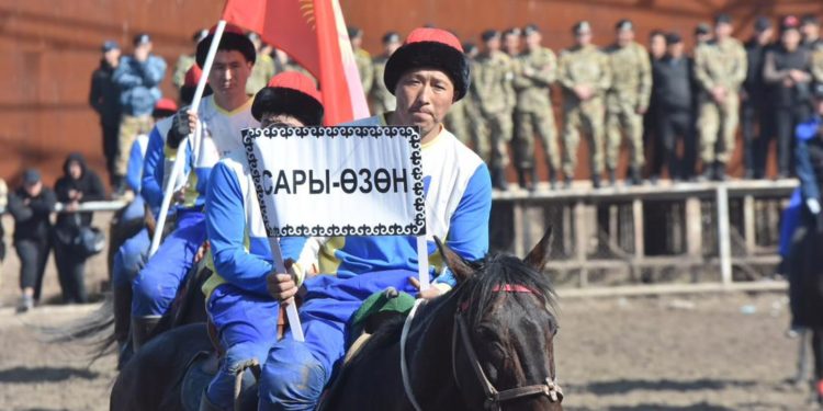 Нооруз-2023: Көк бөрү боюнча мелдештин ачылыш аземи өттү