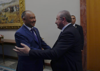 Шентоп Шакиевге боз үйлөр үчүн ыраазычылык билдирди