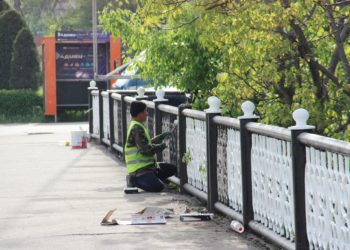 Ош шаарында 31-августка чейин бир катар жолдор реконструкцияланат