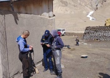 Ысык-Көлдө 13 жаран ок атуучу куралдарын тапшырып беришти