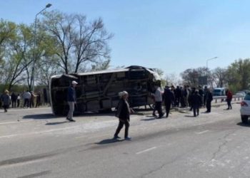 «Манас» аэропортуна барган жолдогу кырсык. Жабыркагандардын саны 21 адамга жетти