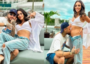 Футболчу Неймар менен сүйүктүүсү наристе күтүп жатканын ачыкташты