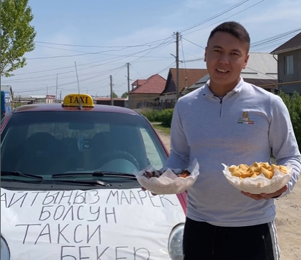 Бишкекте айдоочу жарандарды бекер ташыйт (видео)