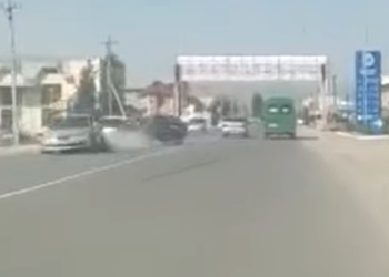 Жалал-Абадда 3 унаа сүзүшүп, 1 адам ооруканага жеткирилди