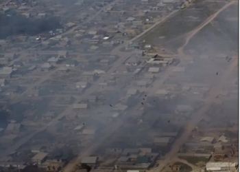 «Бул Намибия эмес, Бишкек». Шоумен Санжар Мыкыев таштанды полигонунан видео жарыялады