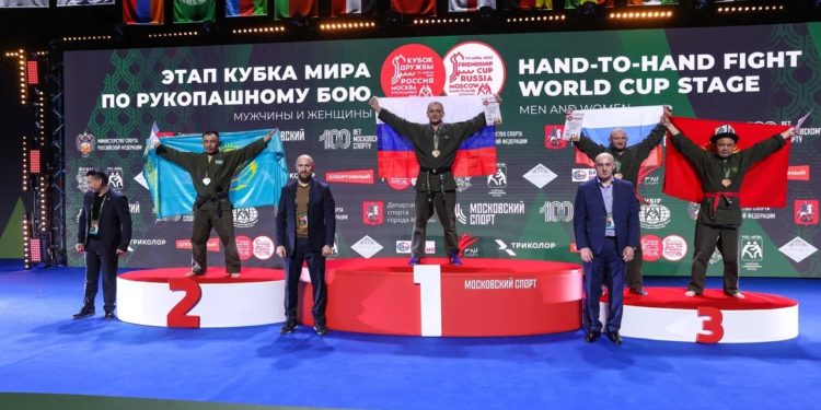 Москвада өткөн Дүйнө кубогунда майор Ринат Байшериев 3-орунду ээледи