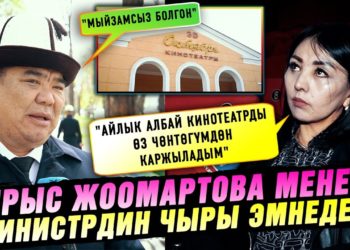 Ырыс Жоомартова менен министрдин чыры эмнеде?