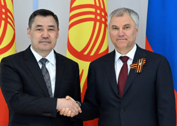 Садыр Жапаров Вячеслав Володин менен жолугушту. Эмне тууралуу сөз болду?