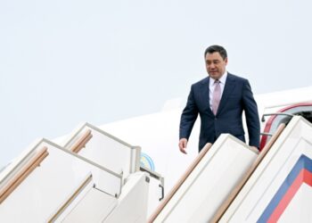 Садыр Жапаров Москва шаарына барды