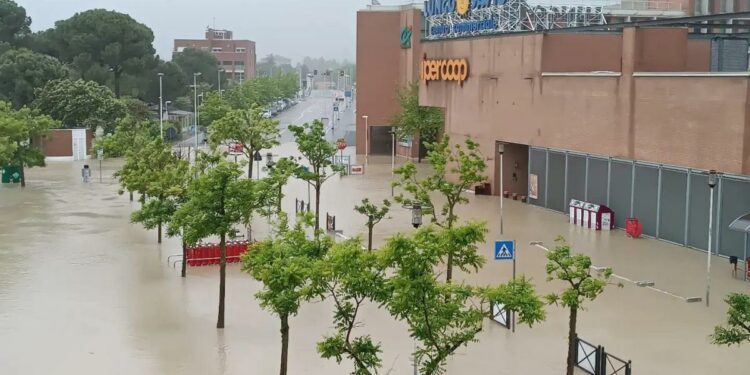 «Коркунуч алдыда». Италияда суу каптап, адамдар үйдүн чатырында жашоого аргасыз болушууда