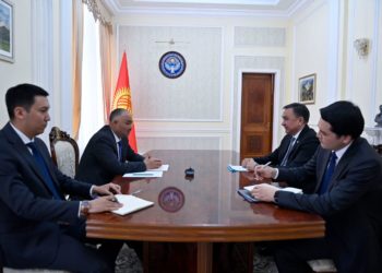 Нурланбек Шакиев Түрк мамлекеттер уюмунун башкы катчысын кабыл алды