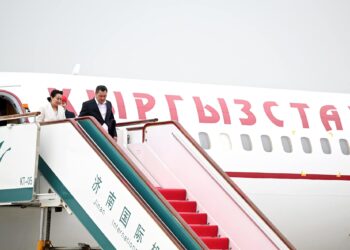 Садыр Жапаров Пекинден Цзинань шаарына келди