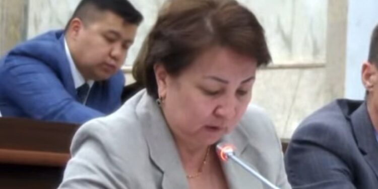 Билим берүү министринин орун басары депутаттын логикалык суроосуна жооп бере алган жок