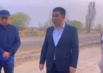 «1-июнга чейин бүтпөсө, башкача сүйлөшөбүз!». Транспорт министри подрядчыга катуу эскертүү берди