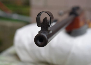 Ноокатта көчөдө ойноп жүргөн баланы 42 жаштагы киши пневматикалык тапанчадан атып алган