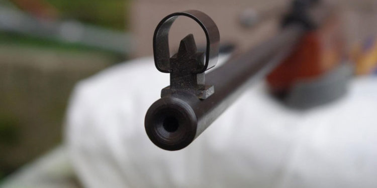 Ноокатта көчөдө ойноп жүргөн баланы 42 жаштагы киши пневматикалык тапанчадан атып алган