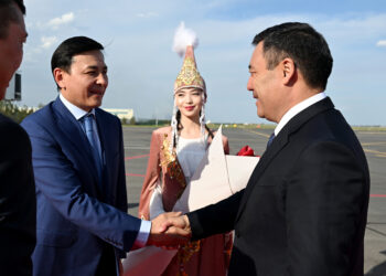 Садыр Жапаров Астанага иш сапары менен барды