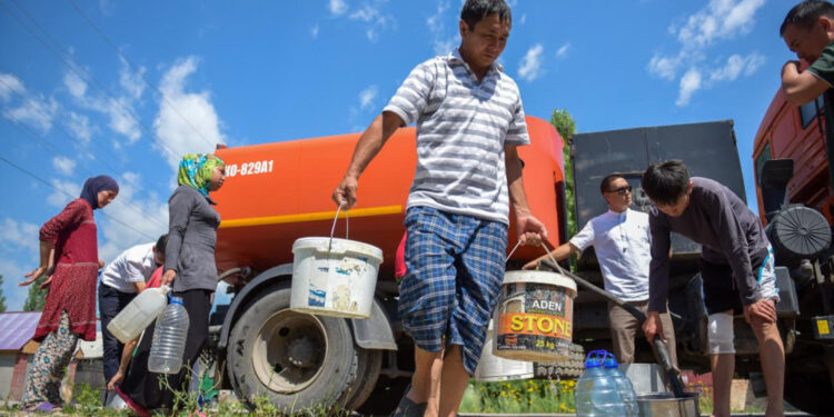 «Арча-Бешик» конушуна ташылып жаткан суу таза эмеспи? Мэриянын жообу