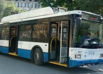 Бишкекте №7 троллейбус кайрадан Ак-Өргөгө чейин каттап баштады