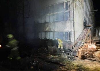 Кара-Балтадагы кампада чыккан өрт өчүрүлдү