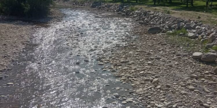 Таластын дарыяларында суунун келиши эселеп аз болууда