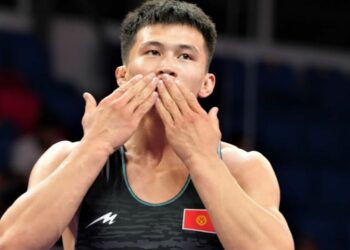 Жаштар арасында (U23) Асан Жанышов Азия чемпиону болду