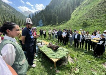 Япон элчиси Нарында таш кордону 300 долларга сатып алды