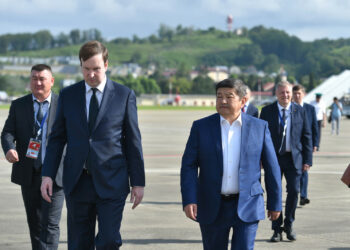 Акылбек Жапаров Сочи шаарына барды