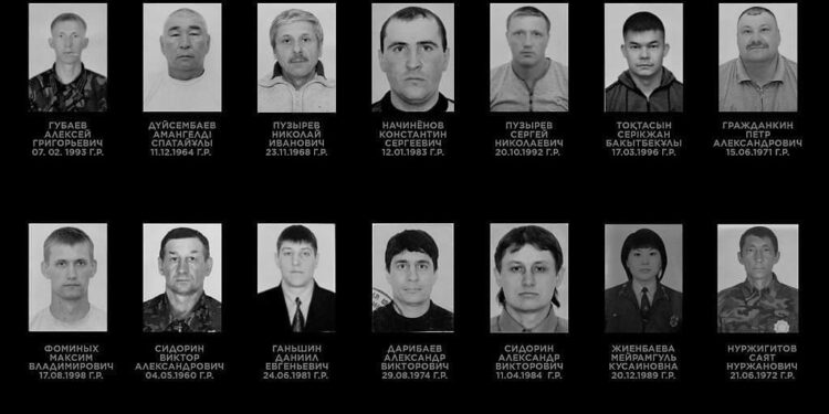 Казакстандын Абай облусундагы өрттө каза болгон токойчулардын сүрөттөрү жарыяланды