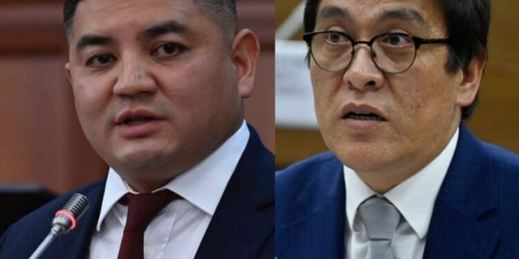 Жамгырчиев менен Байсалов комитеттин жыйынында кайым айтышты. Видео