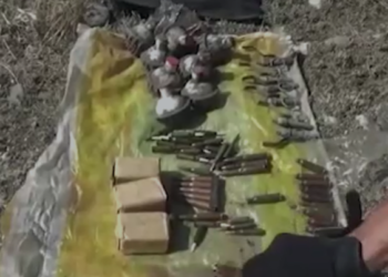 Ошто 8 граната, 160тан ашуун ок катылган жай табылды (видео)