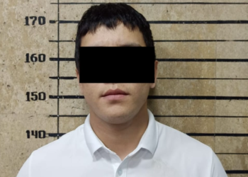 Бишкекте жаранды тоноп жаткан учур видеого түшүп калган