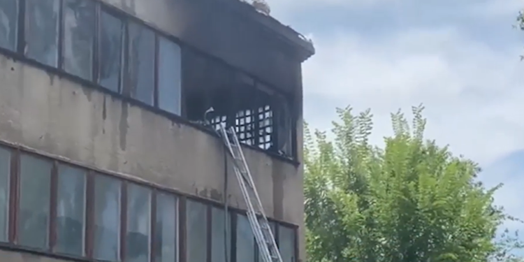 Чүйдө мектепте чыккан өрт толук өчүрүлдү