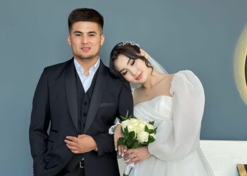 «Бир болайык» шоу берүүсүнөн табышкан Арген Асанов менен Аружан Бекешованын үлпөт тою өттү