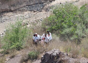 Кара-Көл — Таш-Көмүр жолунда унаа жардан кулап кеткен (сүрөт)