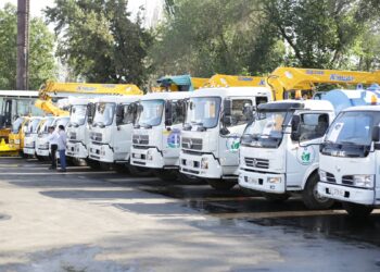 Бишкекке 70тен ашык техникалык каражат алынып келди