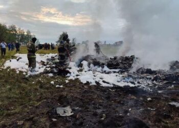 Пригожин да бар. Росавиация кулаган учактын ичиндегилердин ысымын жарыялады