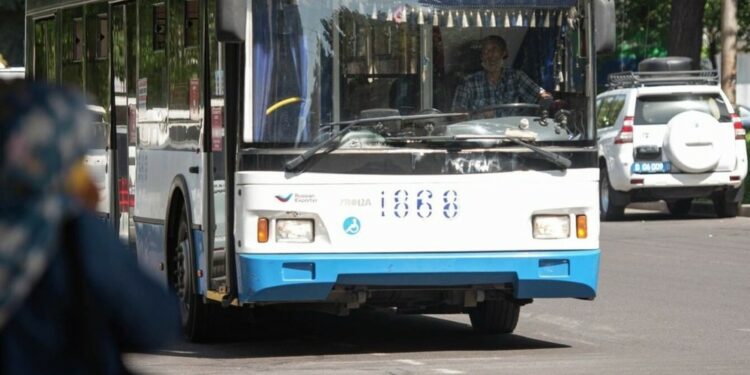 Бишкекте 20-августтан баштап автобус менен троллейбустар накталай акча албайт