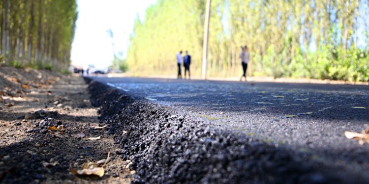 Ош-Төлөйкөн жолуна асфальт төшөлдү. Тротуары качан?