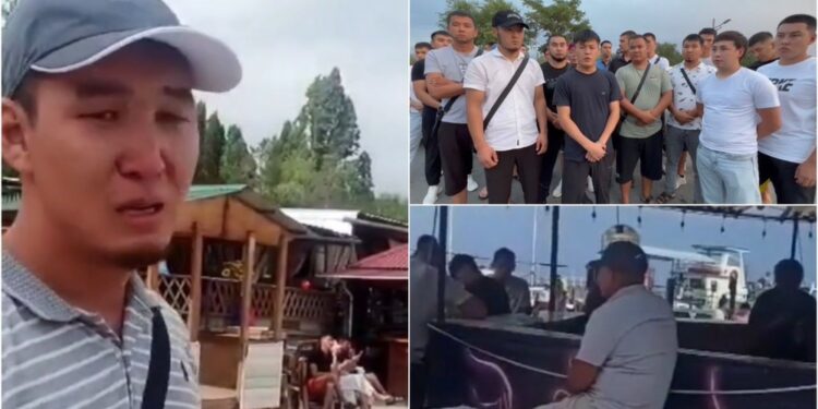 Ысык-Көлдө каза болгон 23 жаштагы жигит. Милиция менен биринчи жардам көрсөткөн жаран маалымат берди