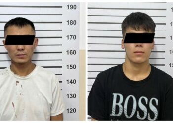 Бишкектеги маршруттук таксиде жүргүнчүлөргө отвертка менен кол салган 2 жаран кармалды