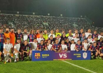 ⚽ 0:3! «Барселона» легендалары Азия легендаларын жеңди
