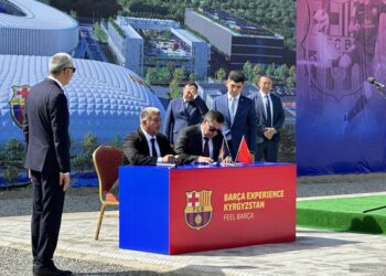 Бишкекте «Барселона» футбол академиясы курулат